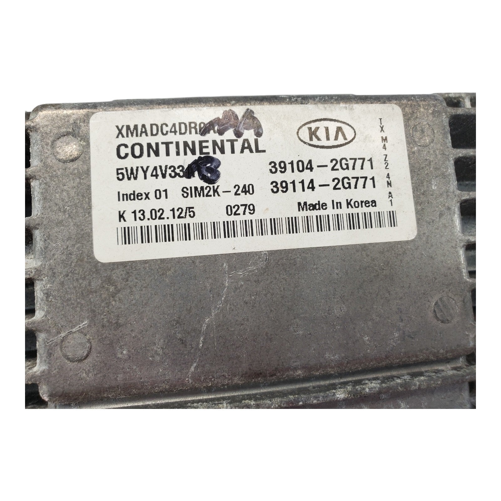 39104-2G771 ecm ecu computer 2012-2013 Kia Sorento