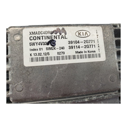 39104-2G771 ecm ecu computer 2012-2013 Kia Sorento