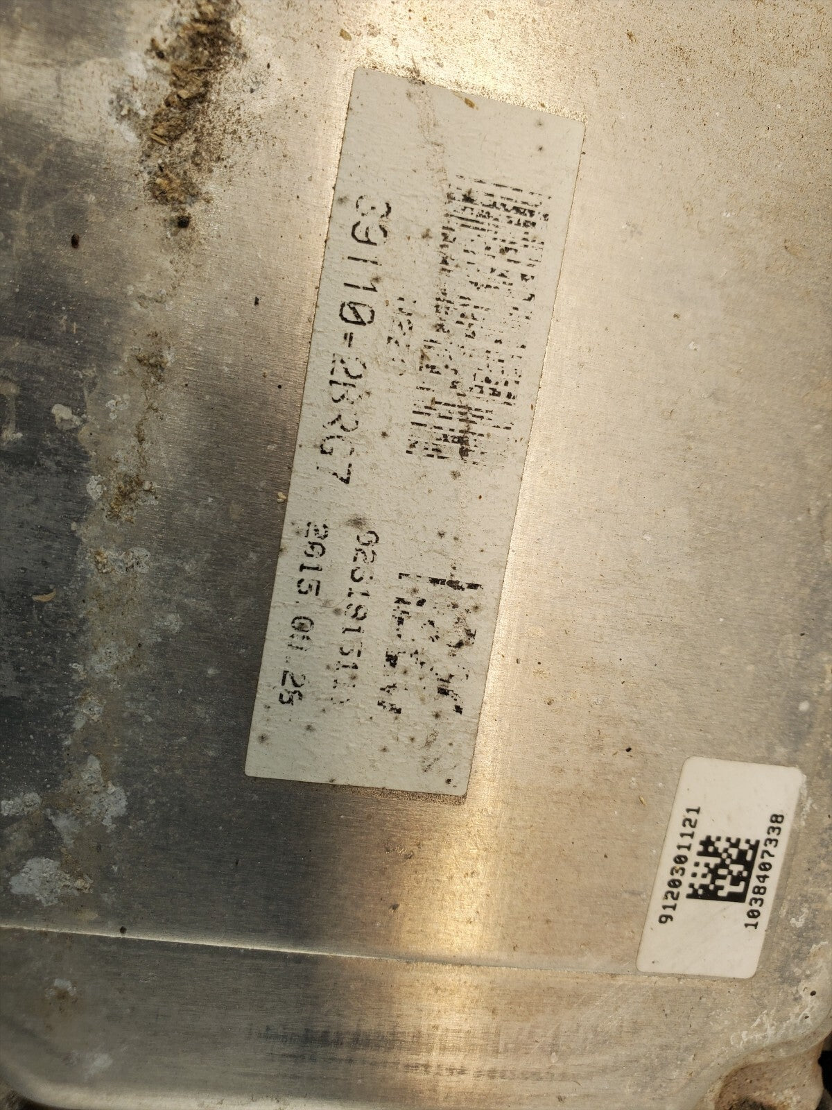 15-17 HYUNDAI ACCENT ENGINE CONTROL MODULE ECU ECM PCM OEM 39110-2BRG7