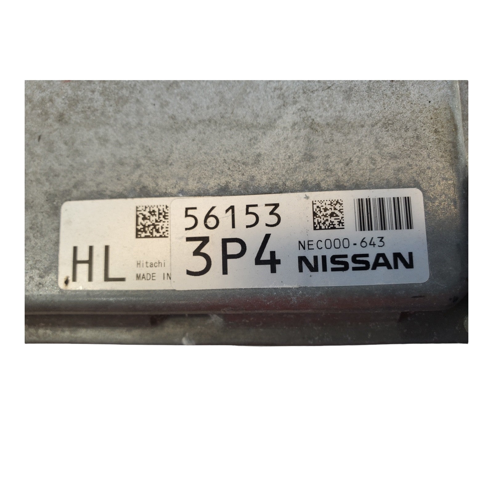 2012 NISSAN ROGUE OEM ECU ECM NEC000-643