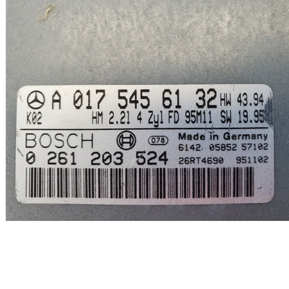 Engine ECM 202 Type C220 Fits 95-96 MERCEDES C-CLASS A 017 545 61 32 A0175456132