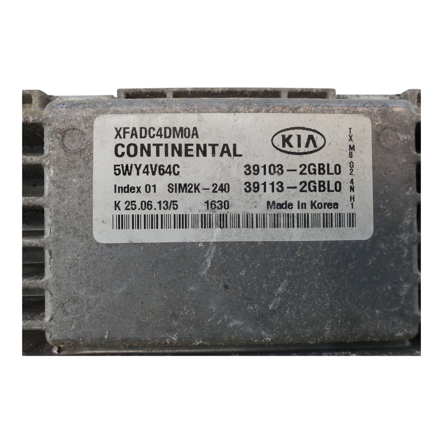 2013-2015 Kia Sorento GDI Engine Control Module ECU ECM PCM 39103-2GBL0 OEM