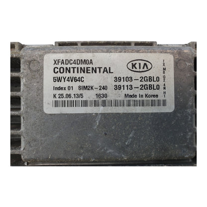 2013-2015 Kia Sorento GDI Engine Control Module ECU ECM PCM 39103-2GBL0 OEM