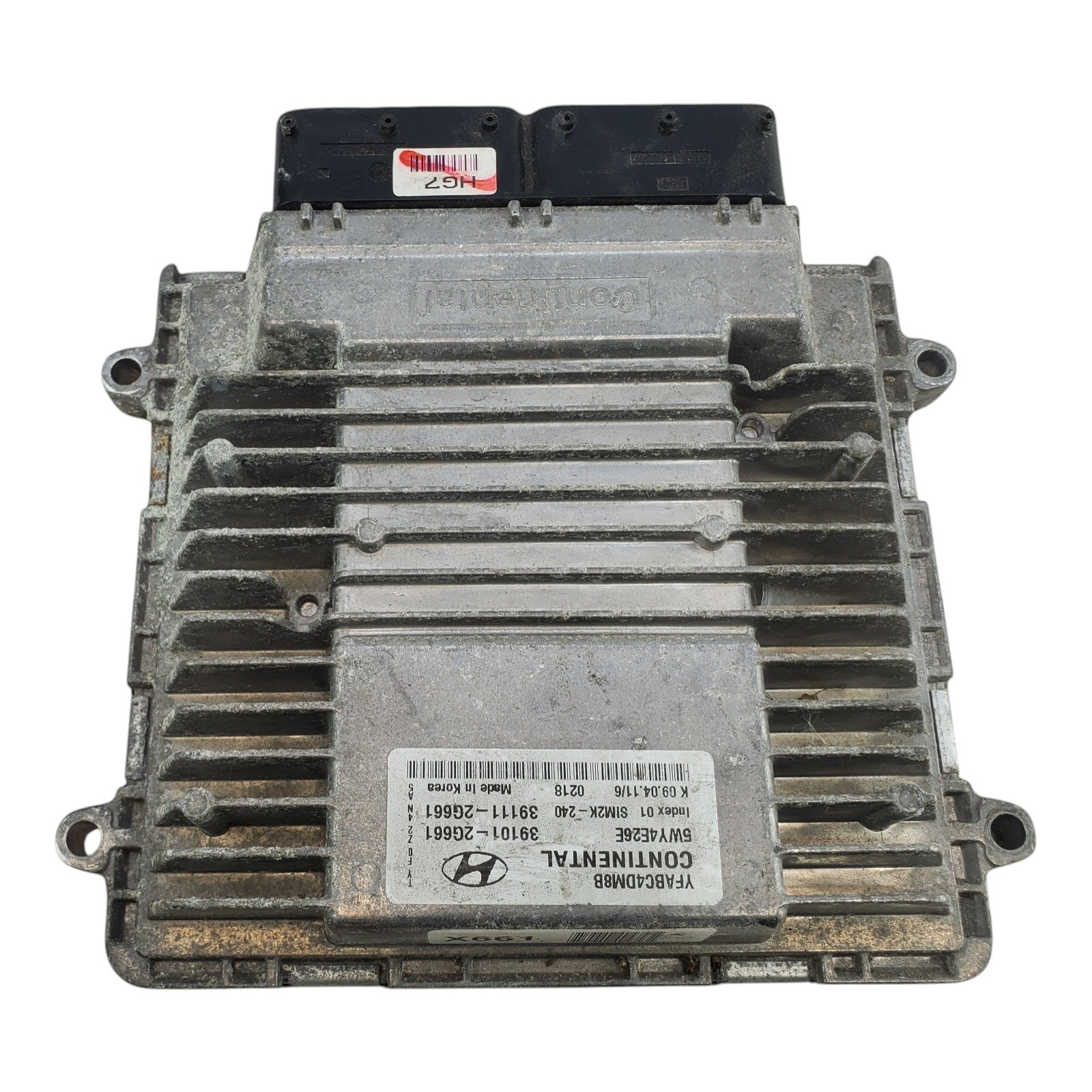 2011 2012 13 14 Hyundai Sonata 2.4 Engine Control Module ECU ECM OEM 39101-2G661