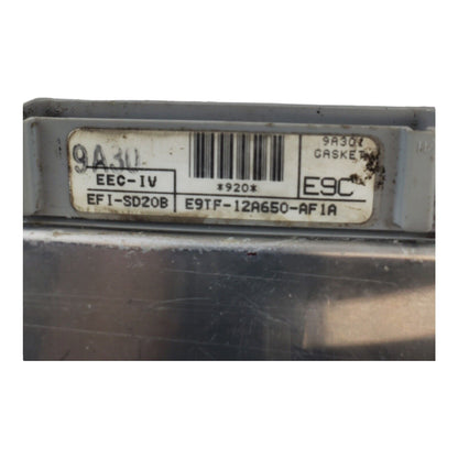 ENGINE COMPUTER FORD E150 VAN 1990 1991 E9TF-12A650-AF1A PCM ECM ECU OEM