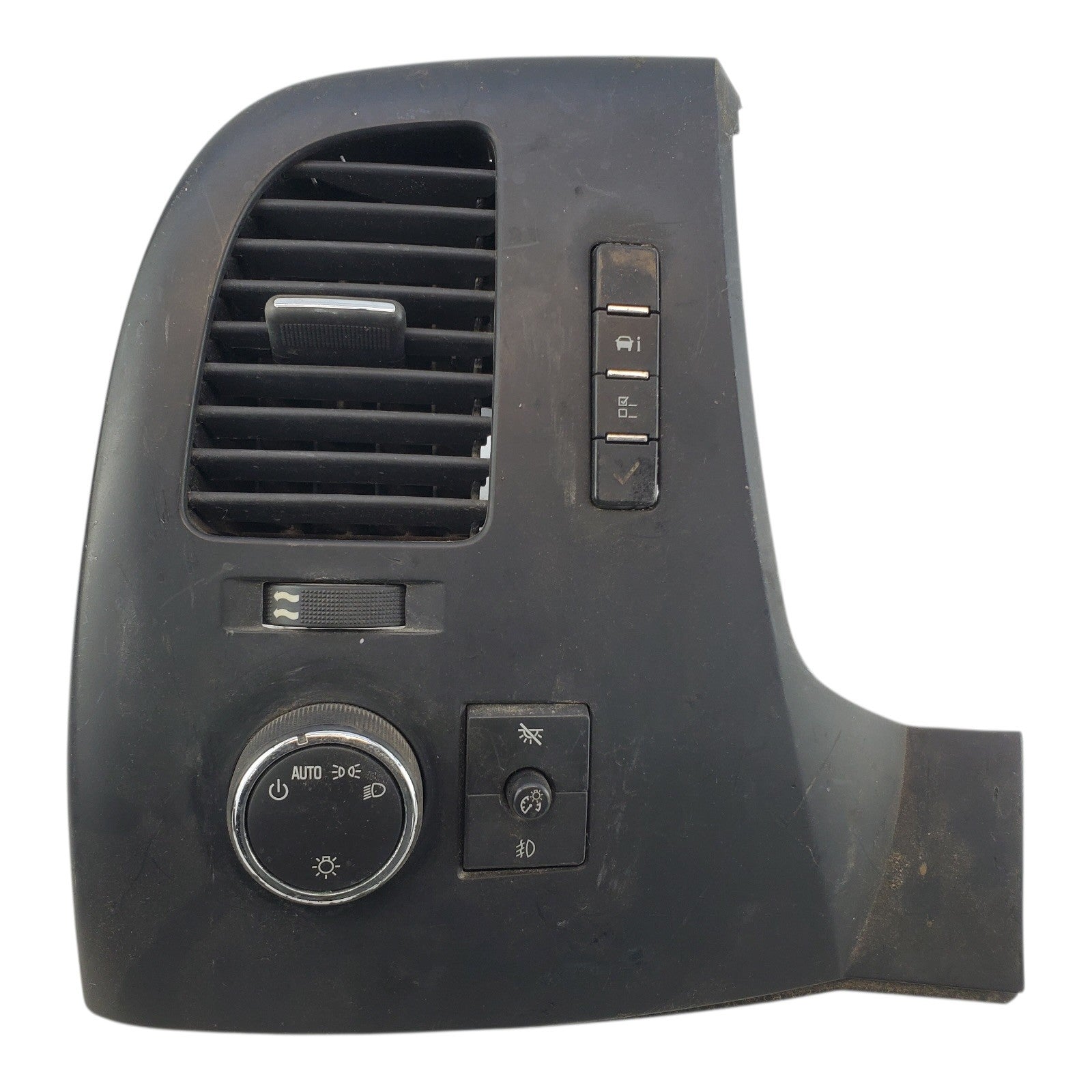 2007-2013 Silverado Sierra Dash Trim Vent Bezel Head Light Switch 25783286 OEM
