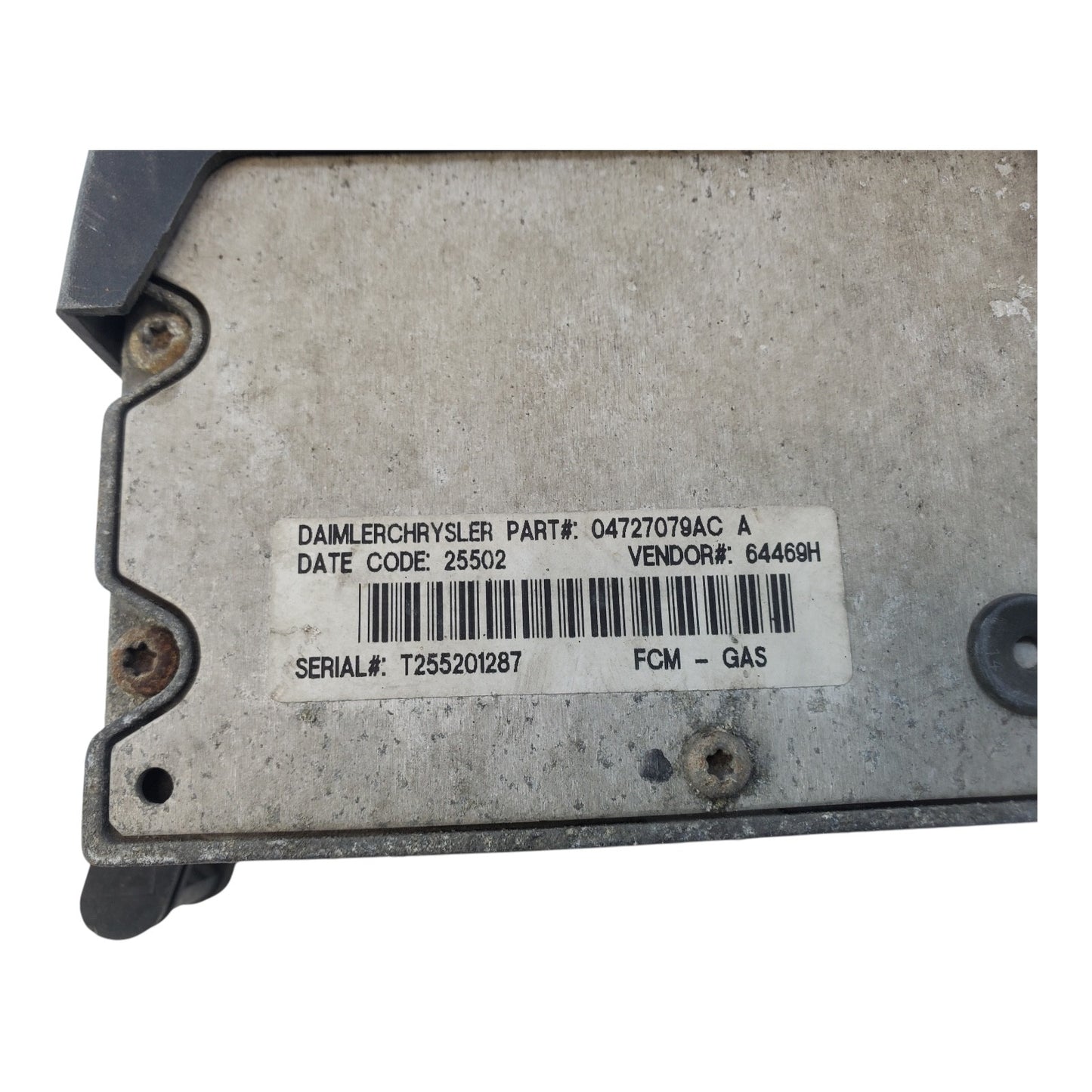 2003 Caravan Voyager Town & Country Power Distribution Fuse Box 04727556AC