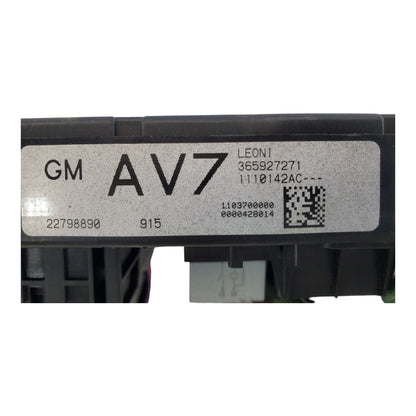 2013-2014 Buick Verano Fuse Box Used 22798890 OEM