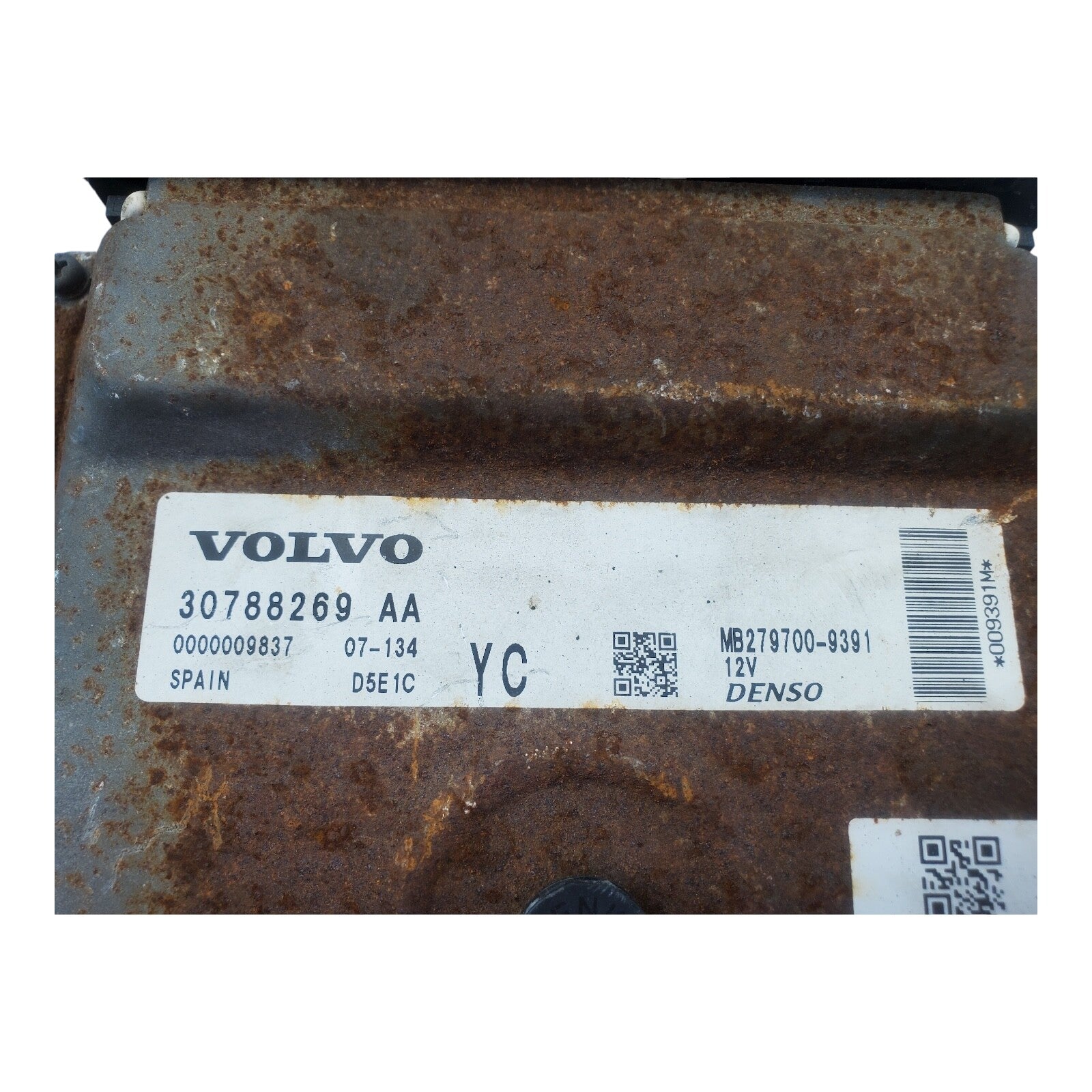 08-10 Volvo 70 80 Series Computer Engine Control ECU ECM EBX Module 30788269 