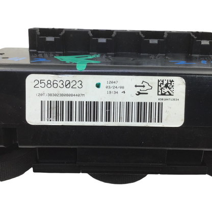 ✅ 07-09 EQUINOX A/C Heat Temp Climate Control Unit 25863023 GM