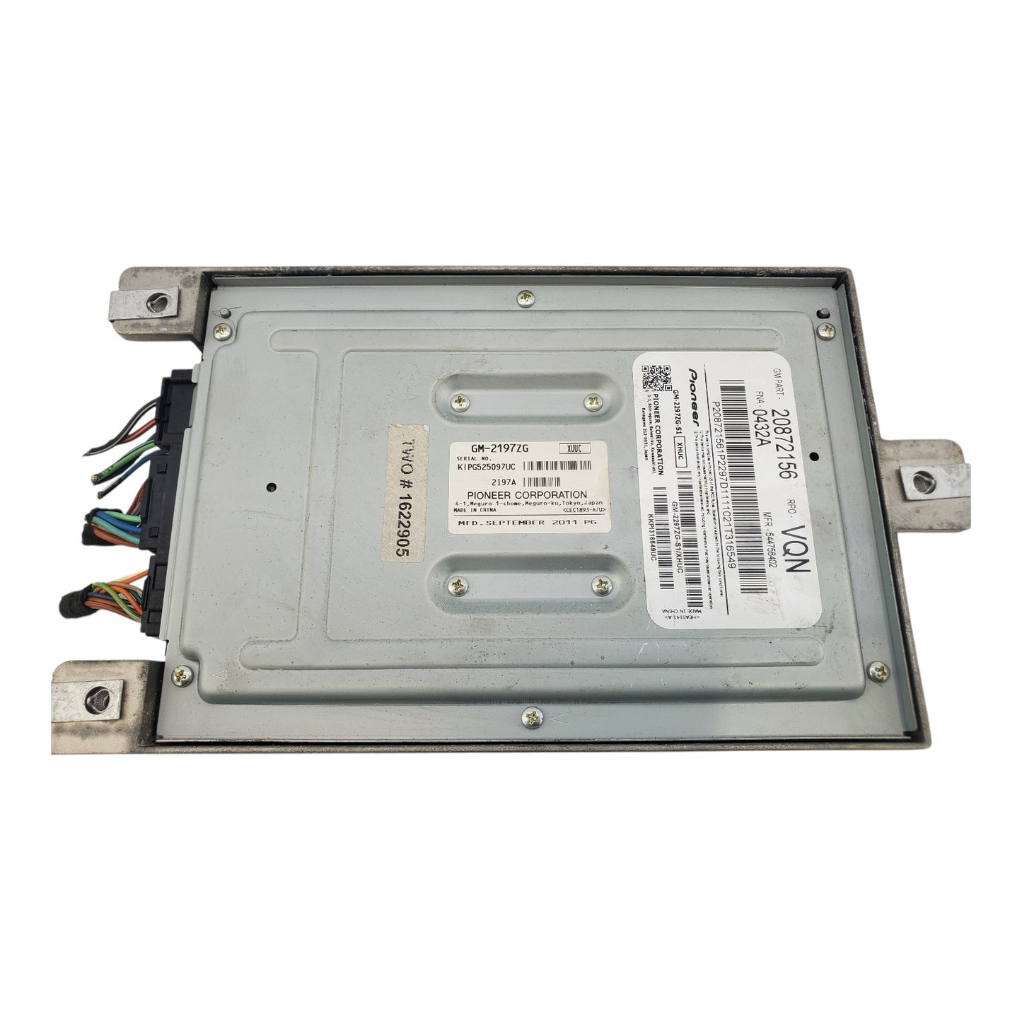 OEM Radio For Equinox Amplifier 20872156