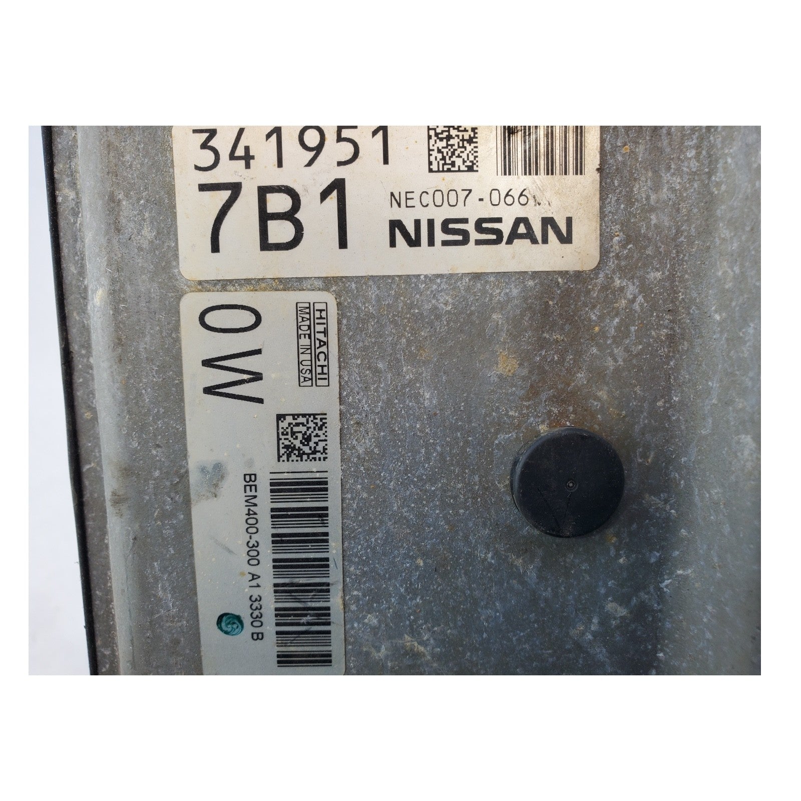 13 14 Nissan Altima NEC007-066 Computer Brain Engine Control ECU ECM EBX Module