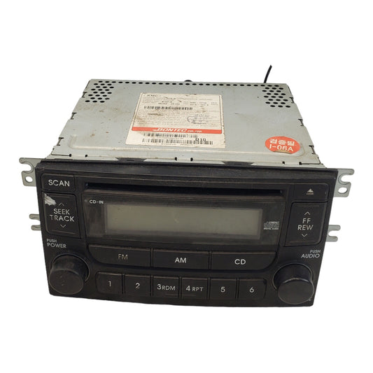 Kia Spectra CD Player Audio Factory Stereo AM FM Radio 05 06 Model 961502F 100