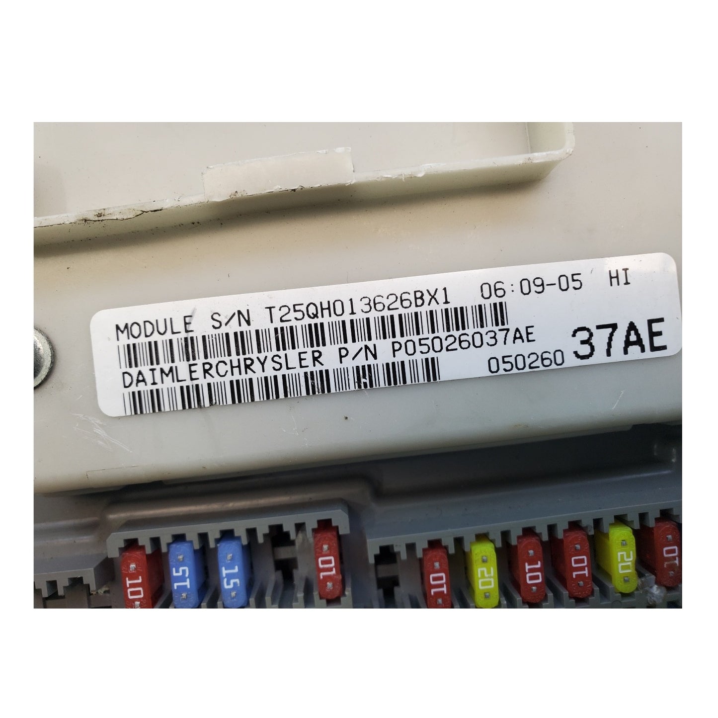 ✅ 07 Jeep Liberty 3.7L  Body Control Module BCM 05026037AE