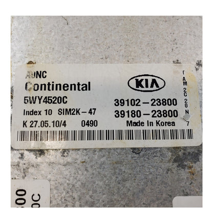 2010 2011 Kia Soul ECU 39102-23800