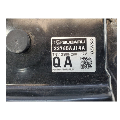 2016 Subaru Legacy 2.5L ECM Engine Computer Control Module ECU PCM 22765AJ14A
