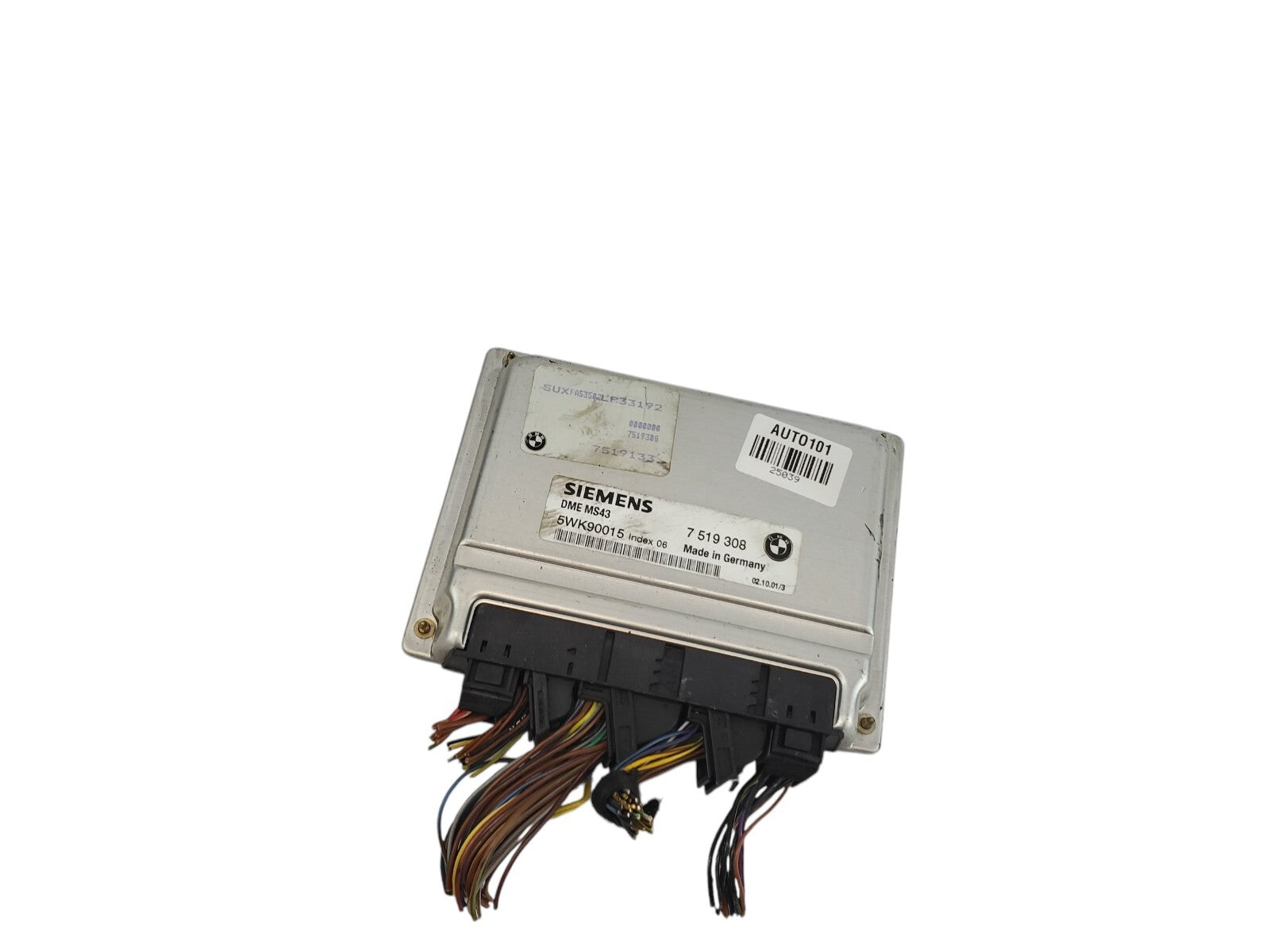 01-03 BMW 530i Engine Computer Control Module 5WK90015 OEM