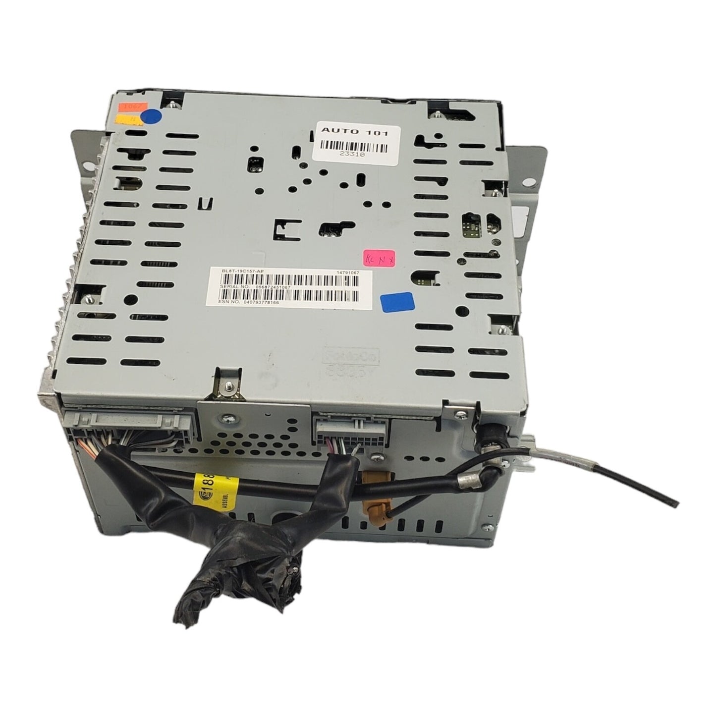 11 Ford Escape AMFM Radio Single Disc CD MP3 Player Part Number BL8T-19C157-AB