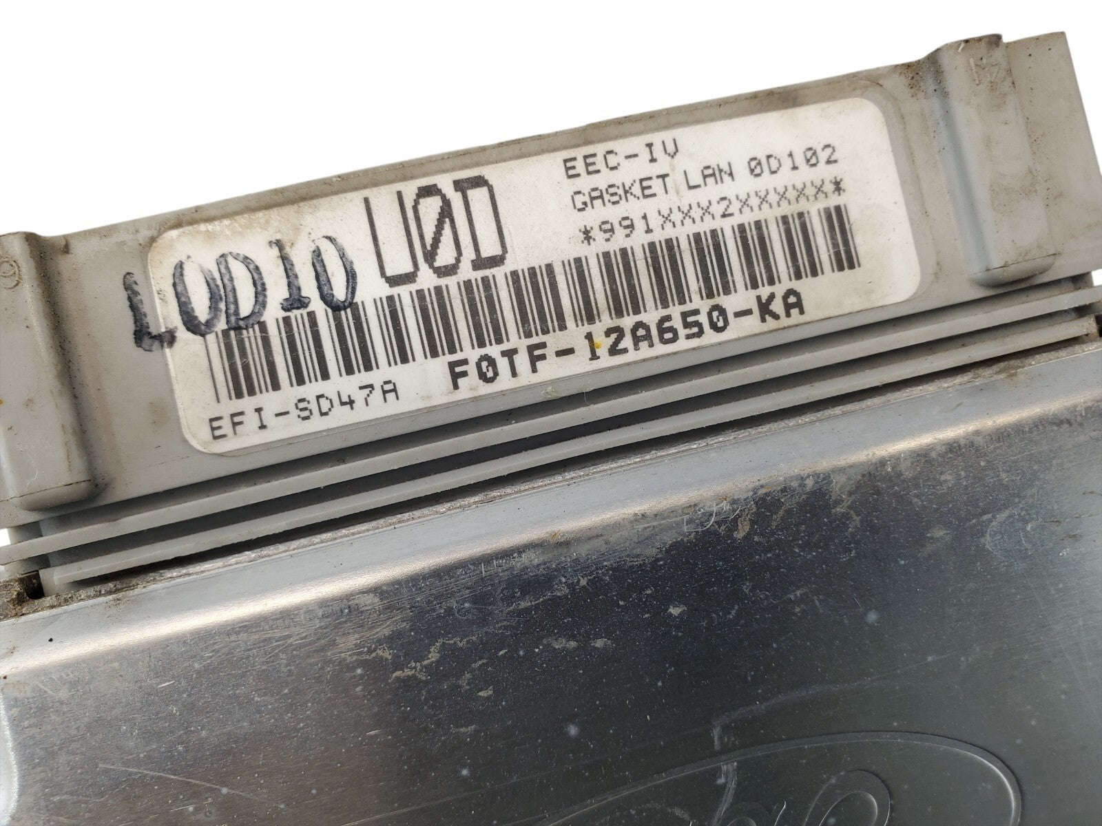 90 Ford Truck E150 4.9L ECU ECM PCM Engine Control Module F0TF-12A650-KA
