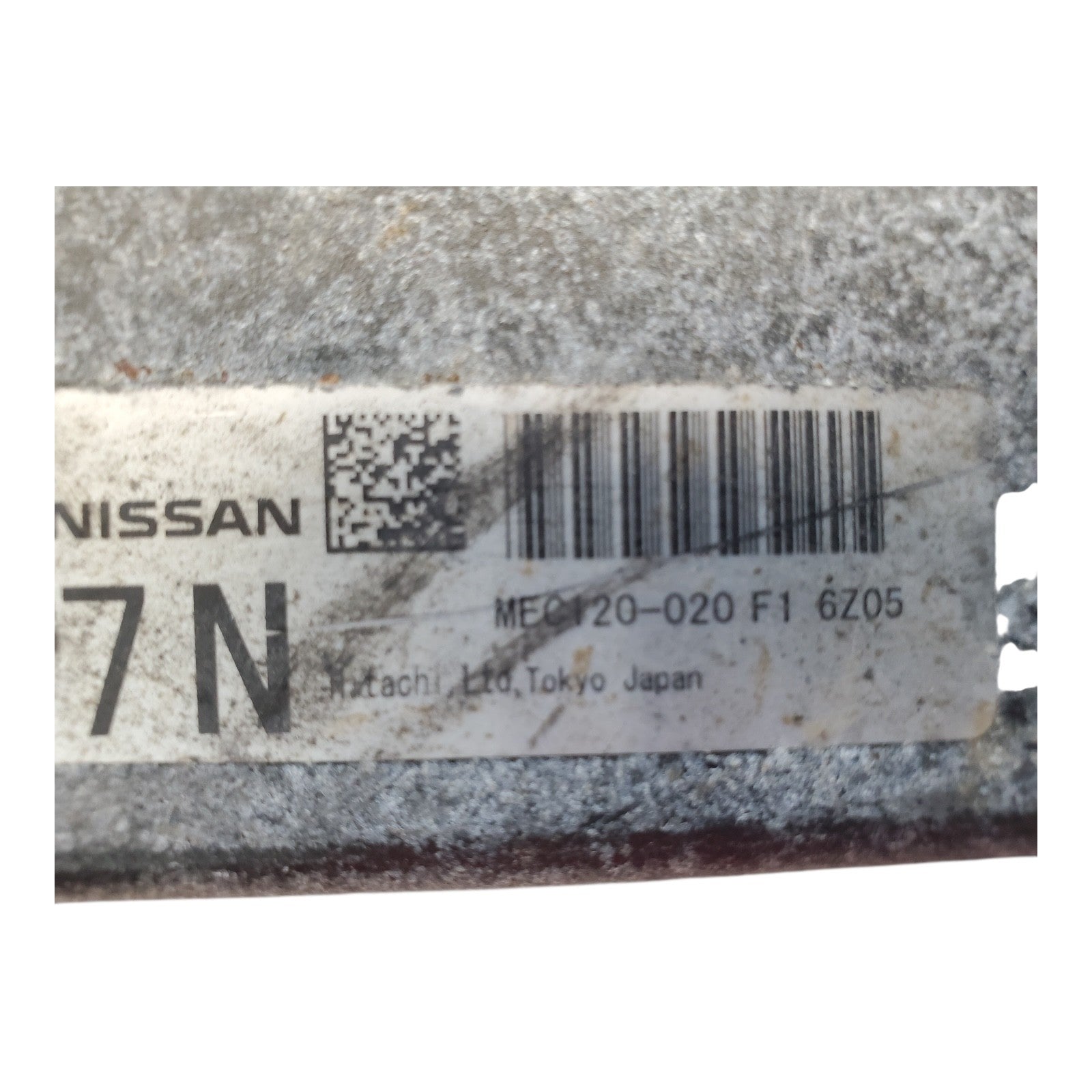 NISSAN ALTIMA Engine Brain  Control Module MEC120-020 F1