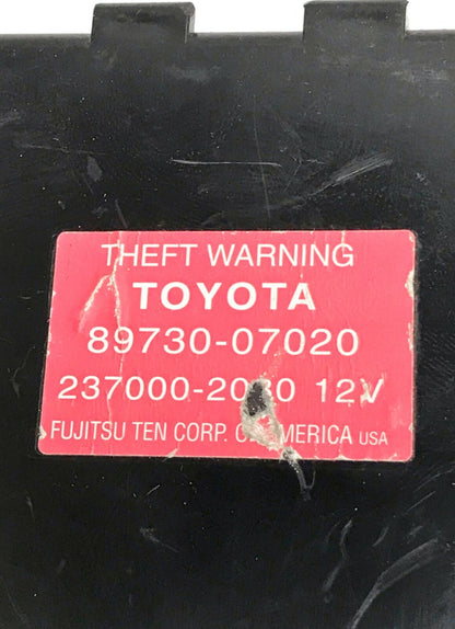 ✅ 00-04 TOYOTA AVALON THEFT/LOCKING CONTROL MODULE 89730-07020