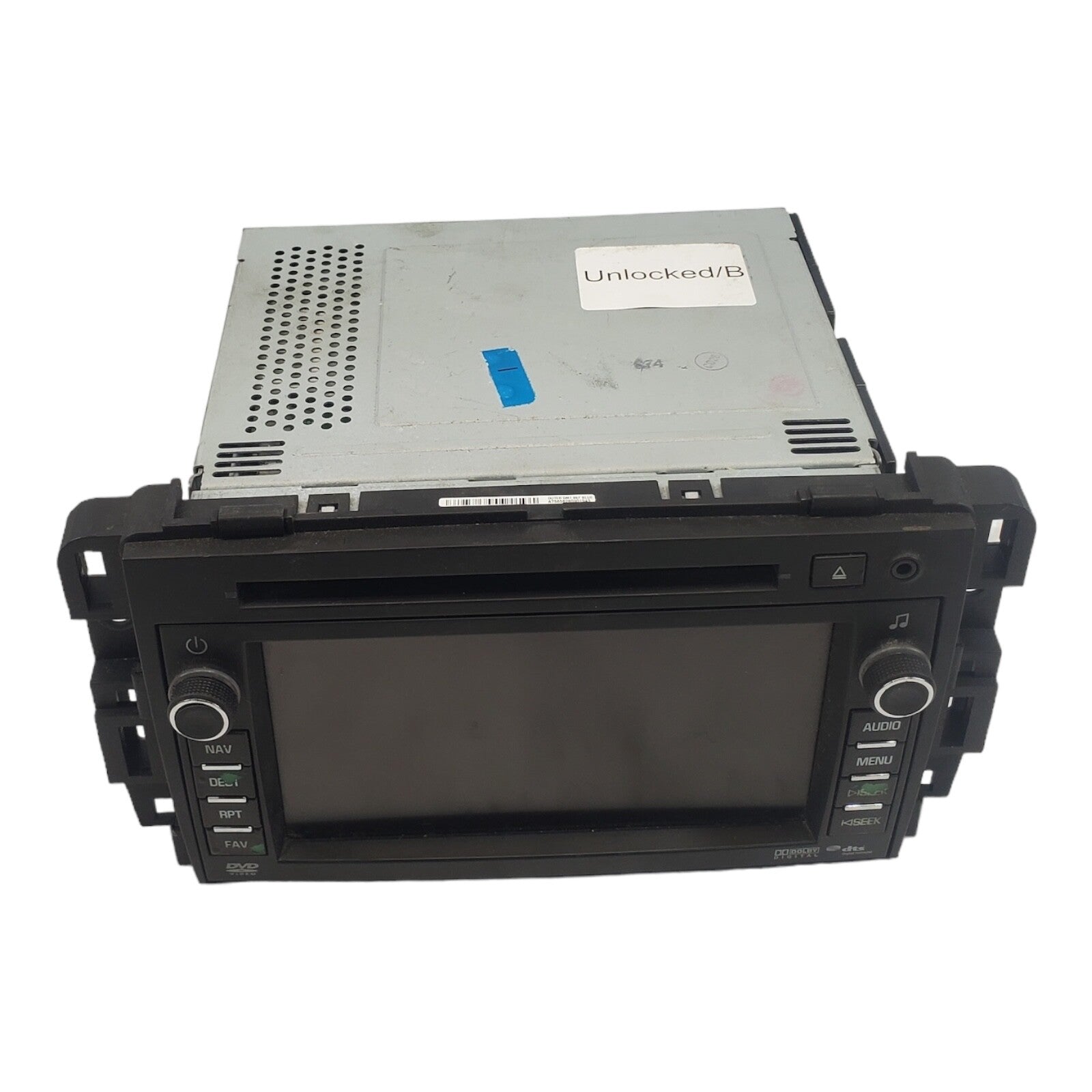 07 Suzuki XL7 AM FM Radio CD Player Receiver w Display Screen 20900942 UNLOCKED