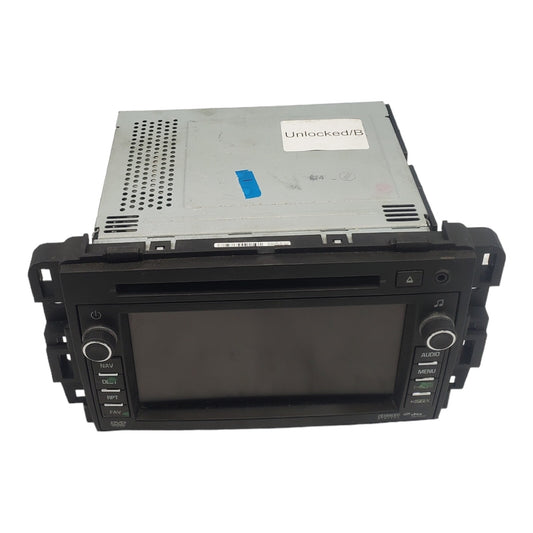 07 Suzuki XL7 AM FM Radio CD Player Receiver w Display Screen 20900942 UNLOCKED