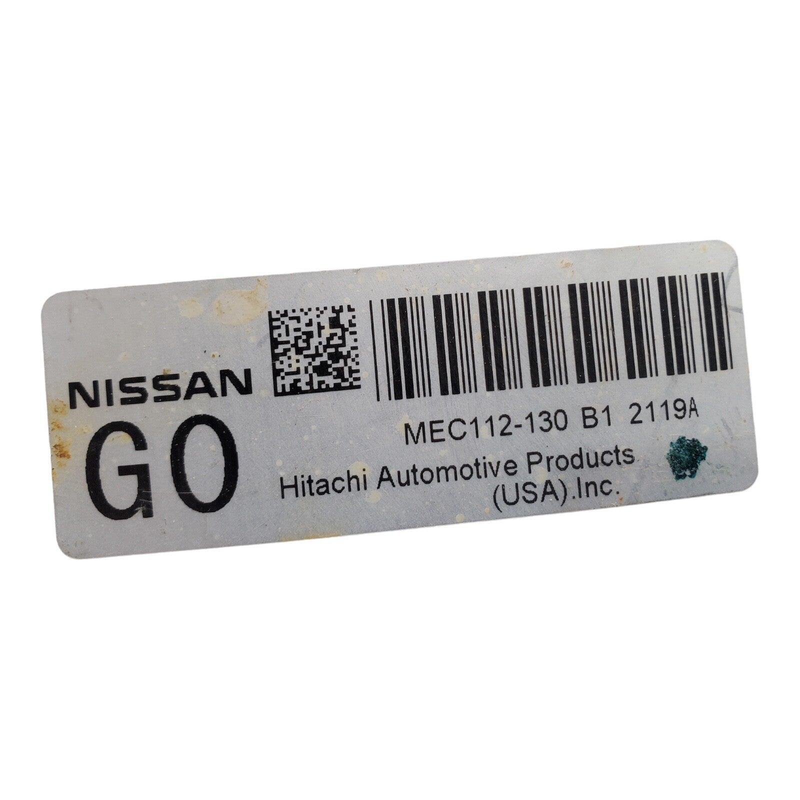 11-13 Nissan Altima Engine Control Module ECU OEM MEC112-130 B1