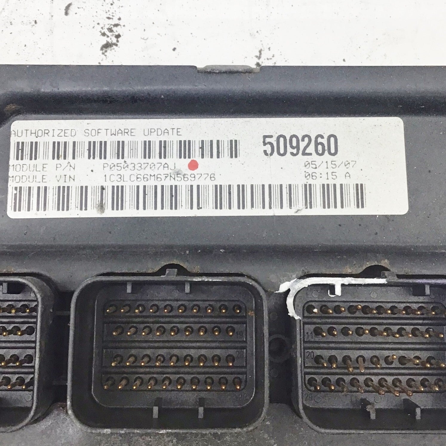 ✅ 07-08 Sebring 3.5L Engine Computer PCM 05033707AJ