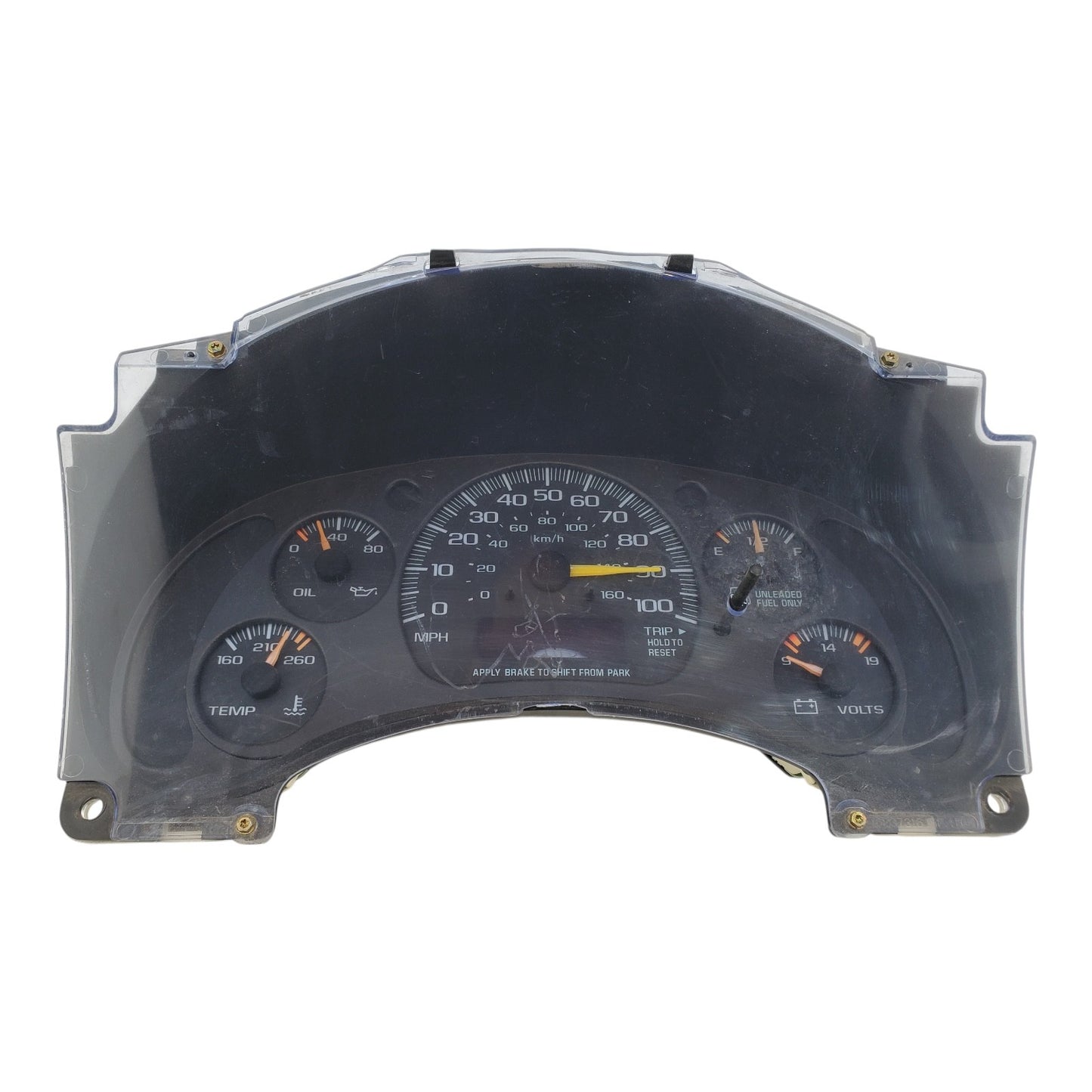 Instrument Speedometer Gauge Cluster 01-02 Express Savana Van 15769924