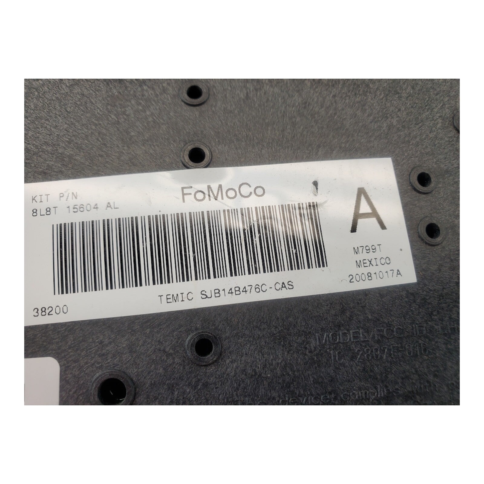 09-12 Ford Escape Fuse Box Relay Control Module Unit 8L8T-15604-AL OEM