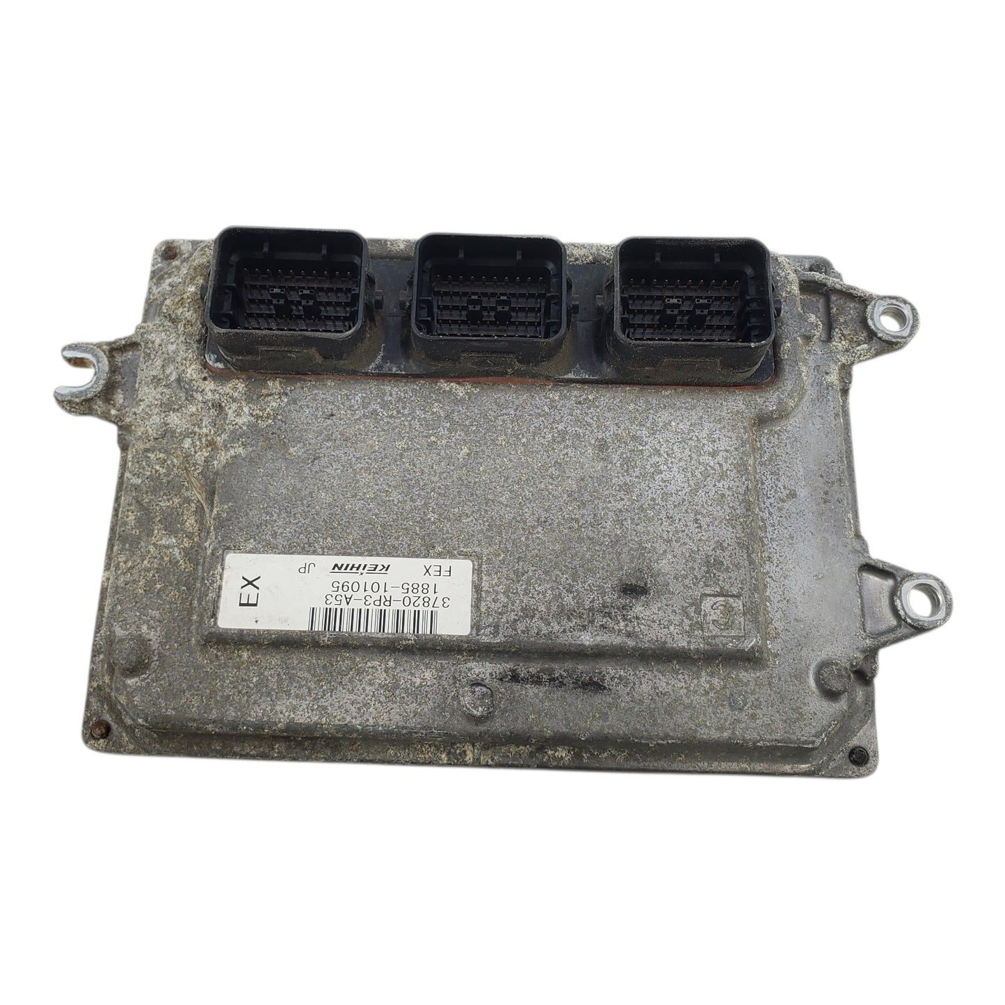 09 10 HONDA FIT ENGINE ECM CONTROL MODULE AT 37820-RP3-A53 37820RP3A53