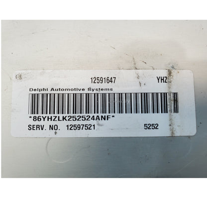 05-07 Chevy Colorado GMC Canyon Engine ECM ECU Control Module 12591647
