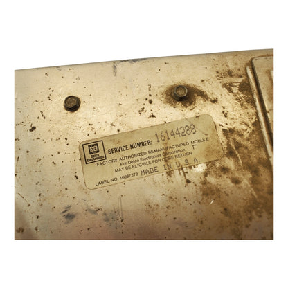 91-92 Chevy C1500 Engine Computer 4.3 V6 ECM ECU PCM 16144288 NEED BETTER PICTUR