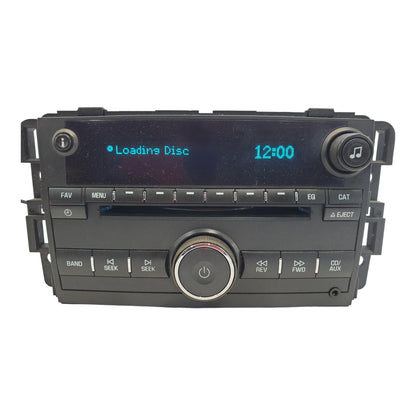 2011 2012 CHVEROLET IMAPALA LT AM/FM/CD/MP3 RADIO OEM 20955156