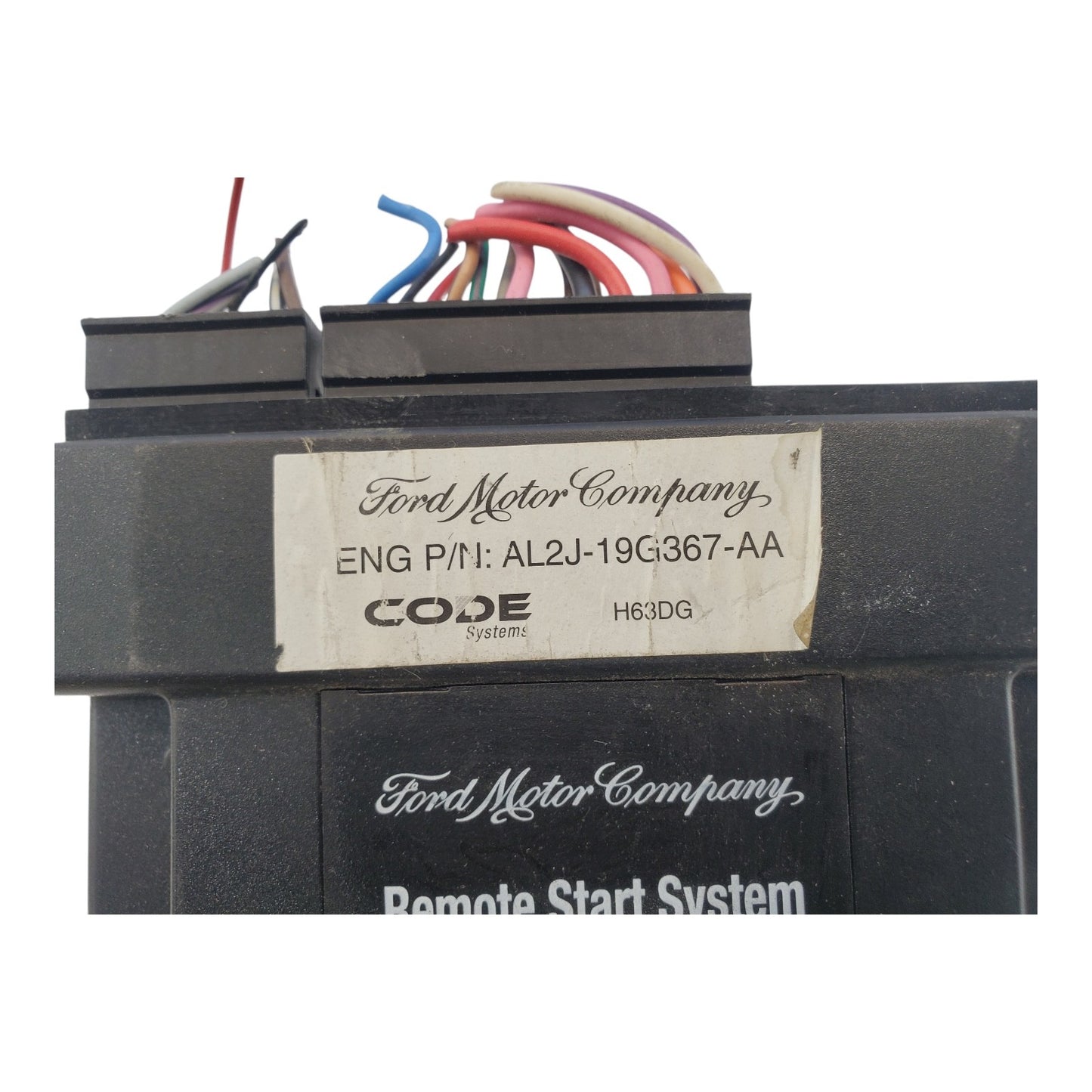 FORD FOCUS REMOTE START SYSTEM AL2J-19G367-AA