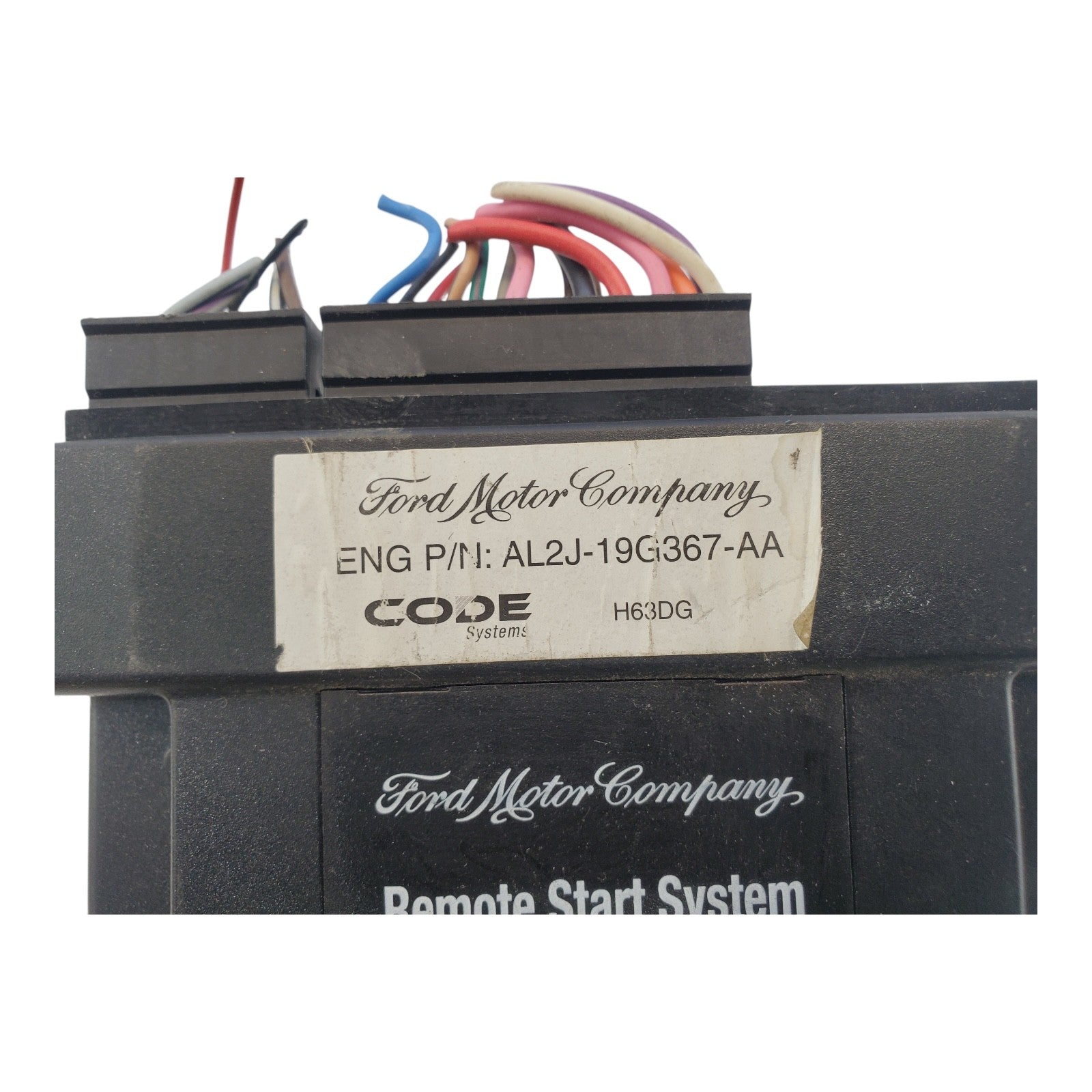 FORD FOCUS REMOTE START SYSTEM AL2J-19G367-AA