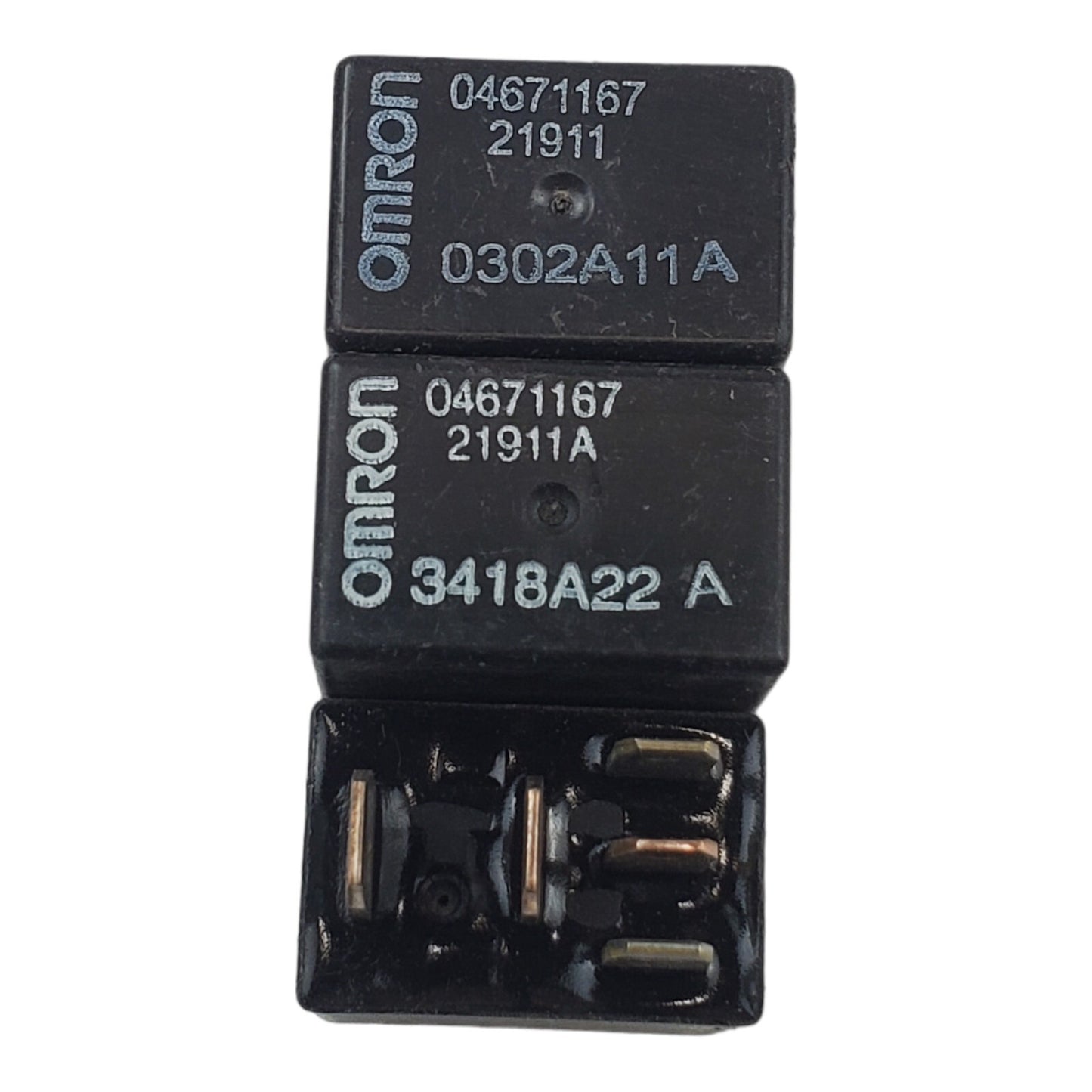 ✅ LOT OF 3 Omron 5-Pin Relay 04671167 21911 OEM