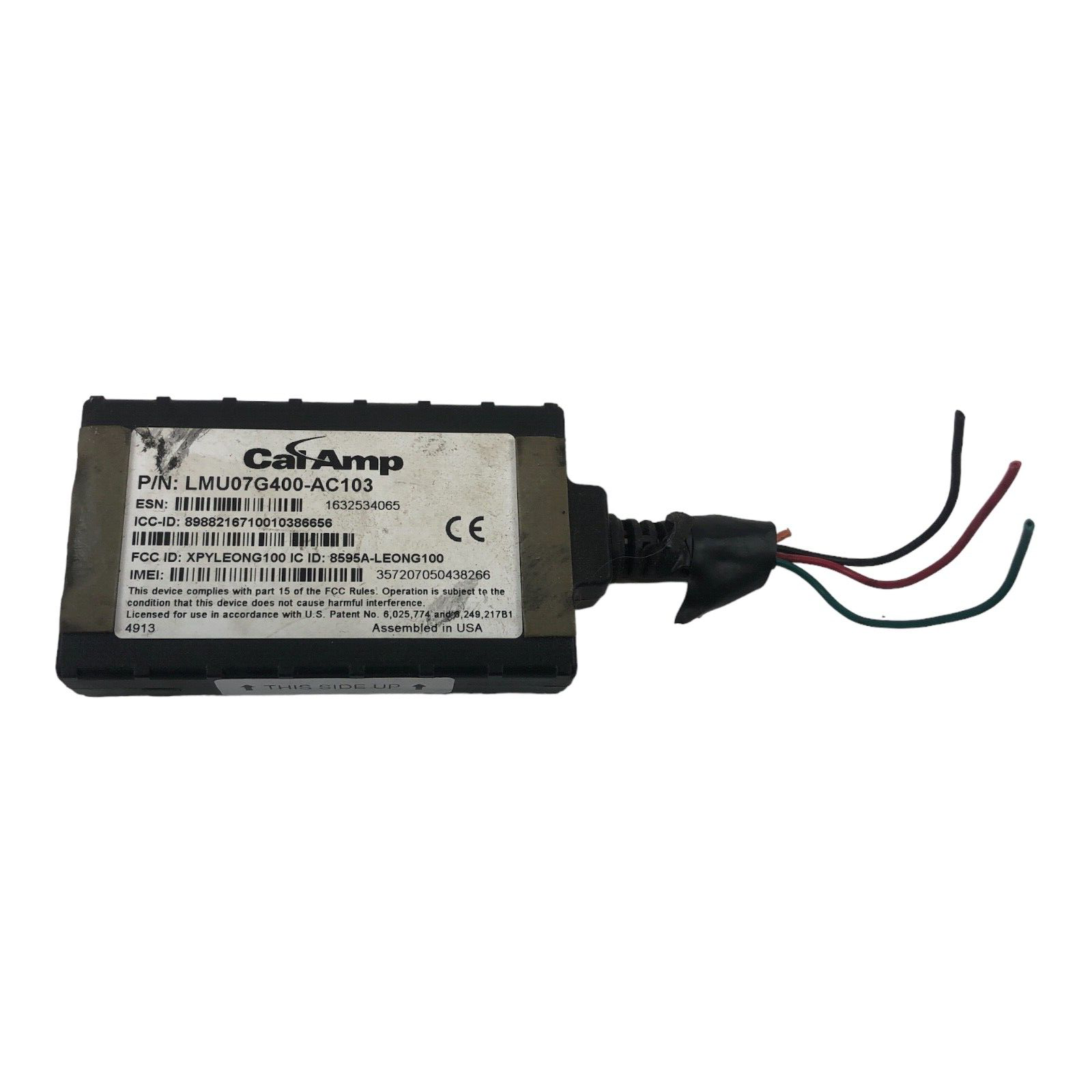 2008-2010 PORSCHE CAYENNE TURBO GPS FLEET TRACKING SYSTEM MODULE UNIT CALAMP OEM