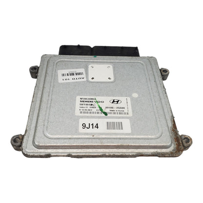 09-10 HYUNDAI SONATA Engine ECM Control Module 2.4L 39100-2G330
