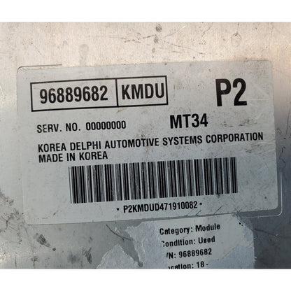 08 Aveo ECM ECU wiring connectors plugs 96889682 KMDU