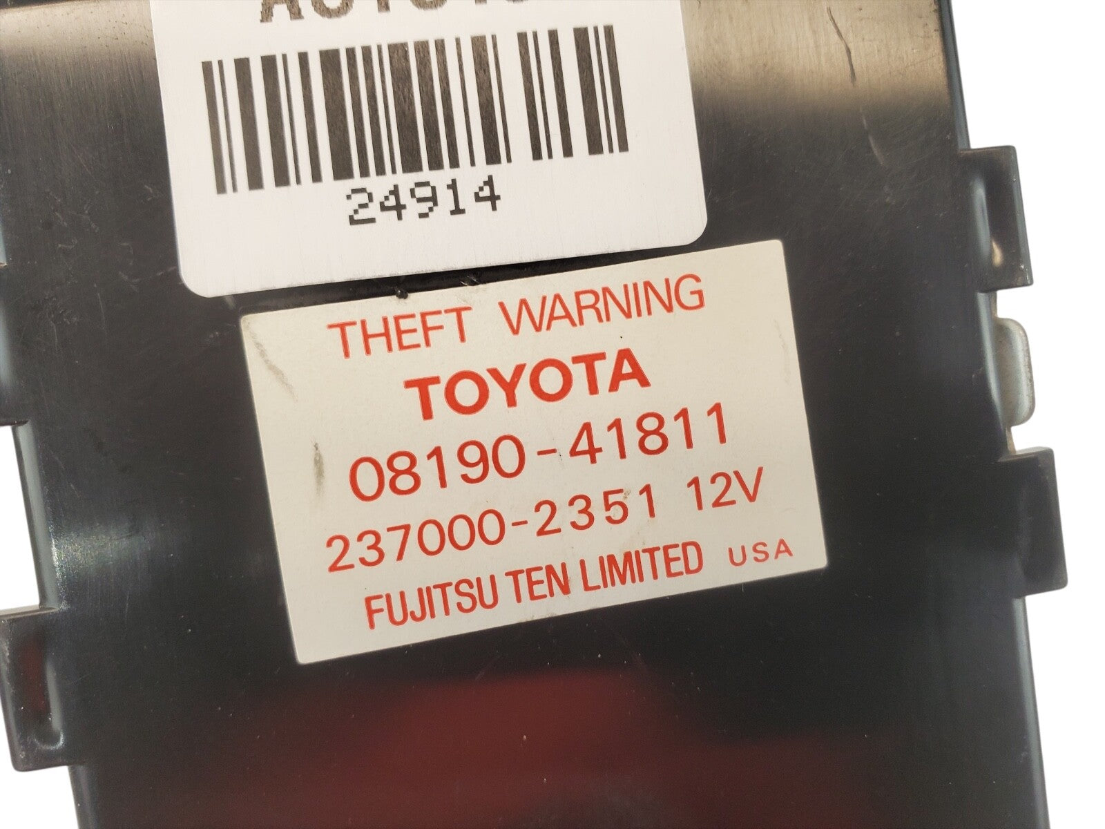 ✅ 04 TOYOTA AVALON THEFT LOCKING SECURITY CONTROL MODULE 08190-41811