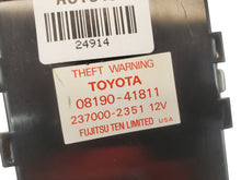 ✅ 04 TOYOTA AVALON THEFT LOCKING SECURITY CONTROL MODULE 08190-41811
