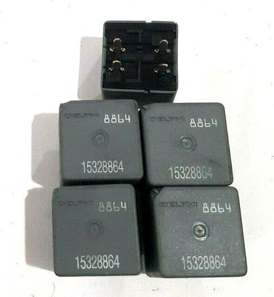 ✅ (Lot of 5) DELPHI 4 Pin Relay 15328864 or 8864 OEM Genuine AC GM