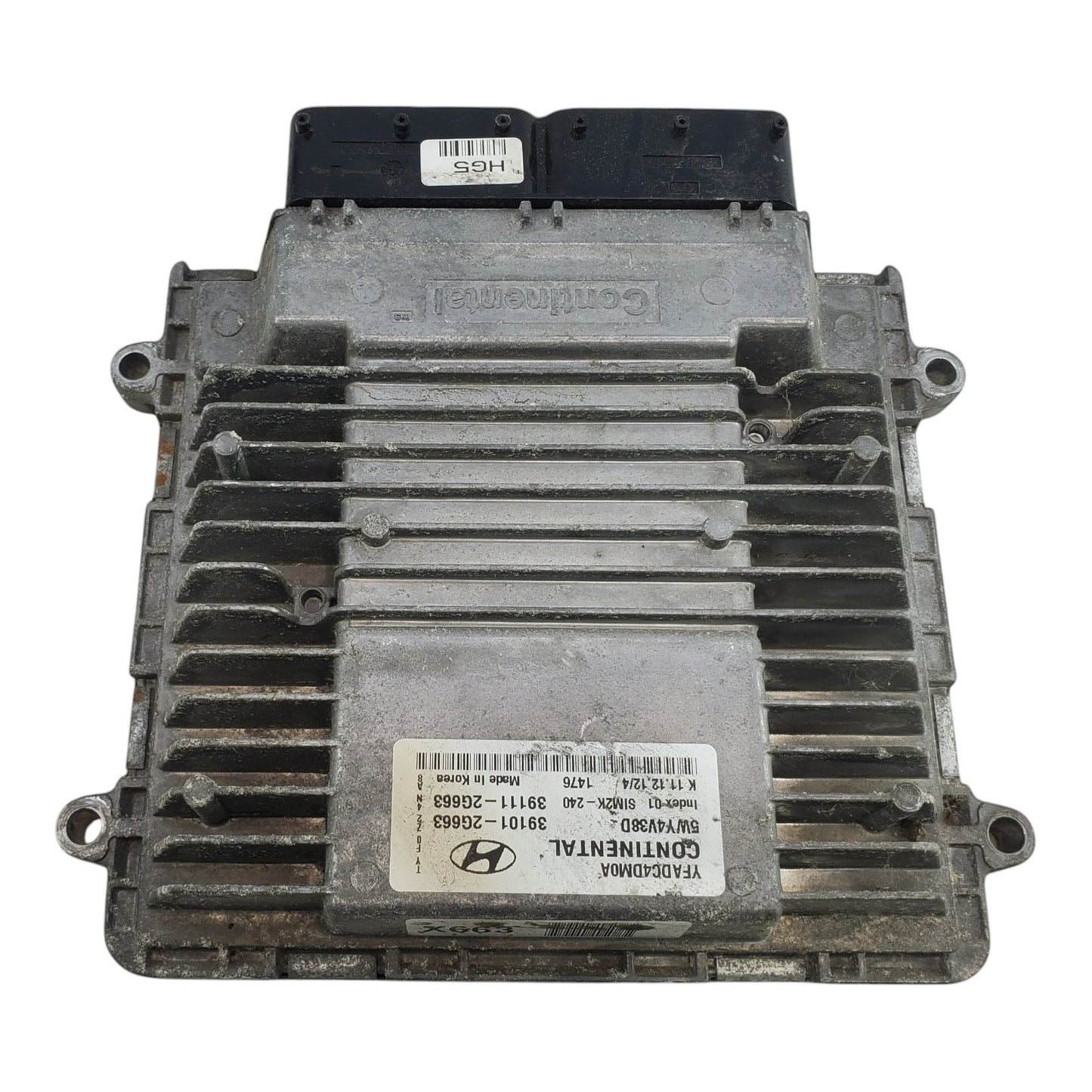 2013 Fits Hyundai Sonata Engine Computer Ecm Ecu 39101-2G663 OEM