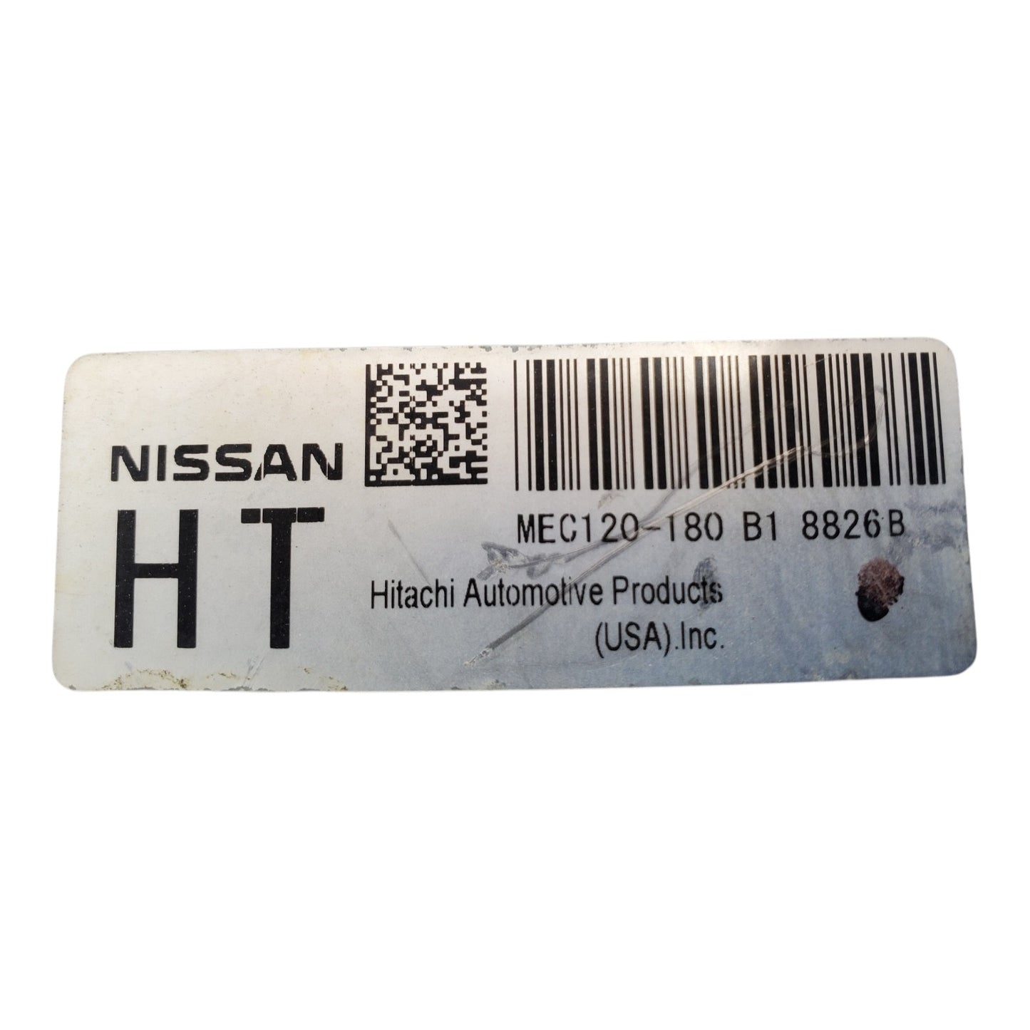 2009 Nissan Altima 2.5L ECU MEC120-180 B1