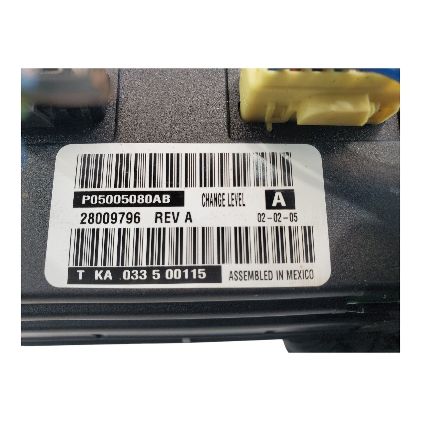 Used A/C Selector Switch fits: 2006 Chrysler Pacifica front automatic temperatur