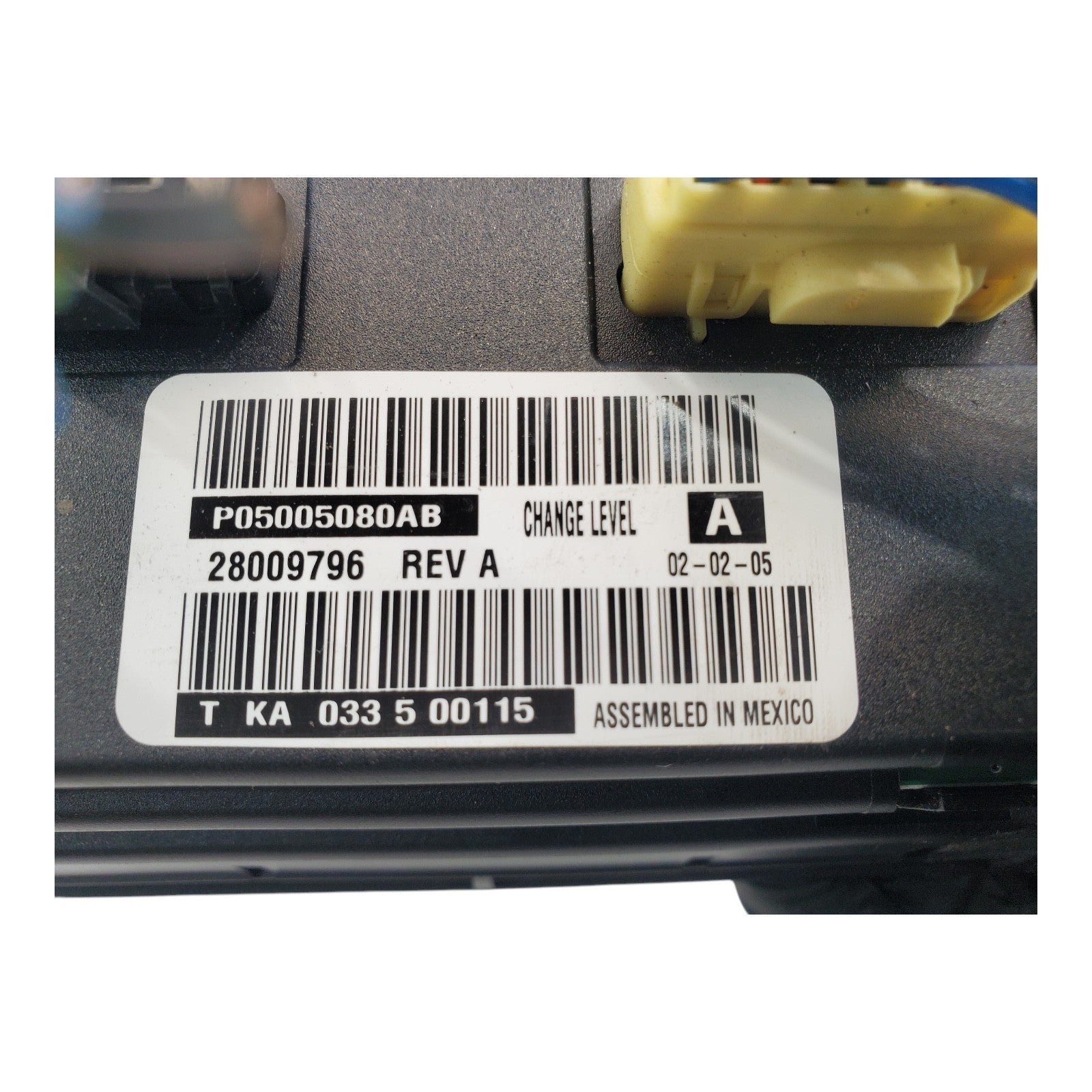 Used A/C Selector Switch fits: 2006 Chrysler Pacifica front automatic temperatur