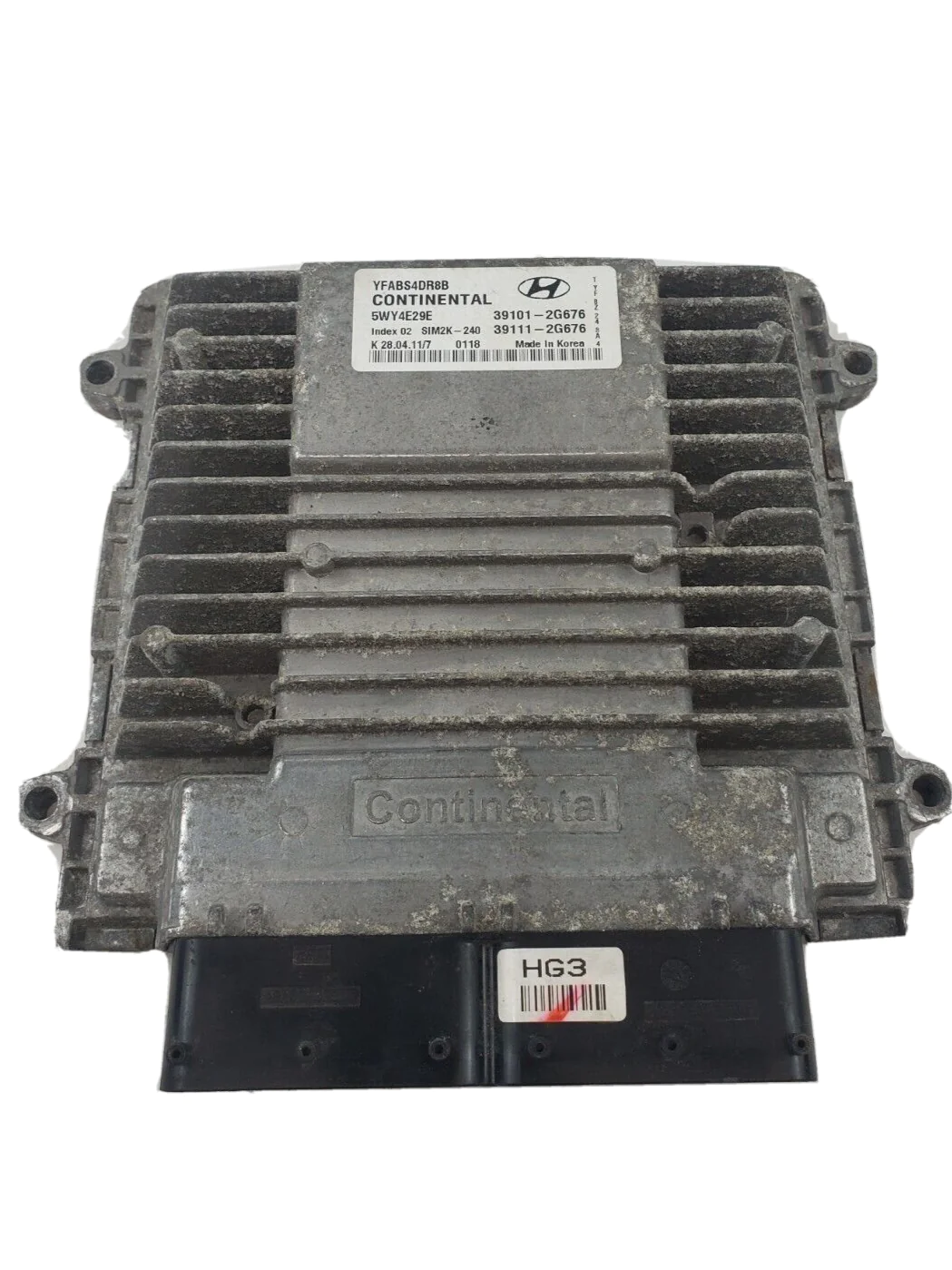 11-14 Hyundai Sonata Engine Computer Control Module ECU ECM 39101-2G676 OEM