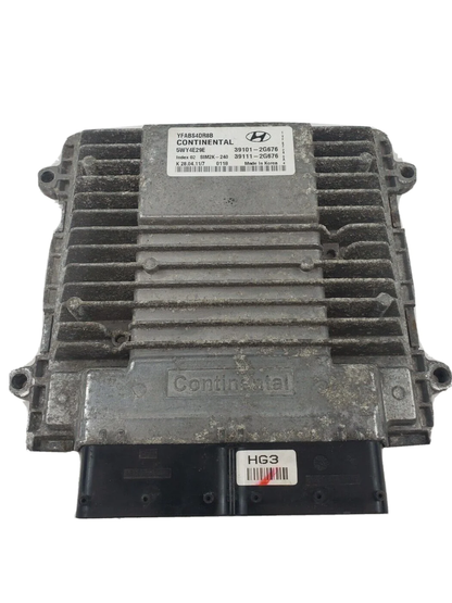 11-14 Hyundai Sonata Engine Computer Control Module ECU ECM 39101-2G676 OEM